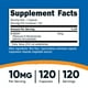 thumbnail image 2 of Suplemento Nutricost NADH 10 mg 120 cápsulas B-nicotinamida, 2 of 3