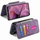 thumbnail image 3 of Funda Billetera Magnética para Motorola Moto G55 Soporte Tarjetas Desmontable Morado, 3 of 6