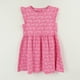 thumbnail image 1 of Vestido Sin Manga y Collet Niña Rosado Full Print Barbie, 1 of 5