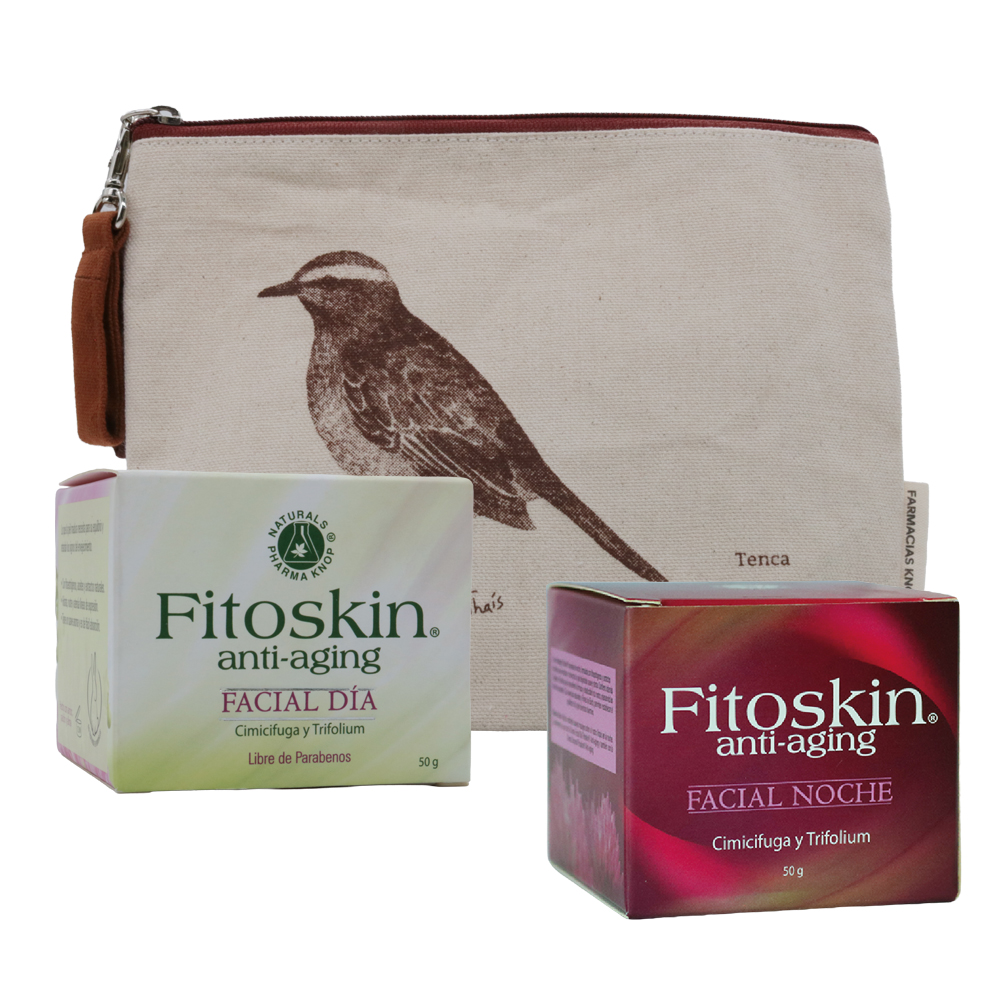 Pharma Knop - Pack Fitoskin® Crema Dia + Crema Noche 50 G + Cosmetiquero