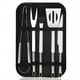 thumbnail image 2 of Get Ready for Outdoor Fun with our Multifunctional Stainless Steel BBQ Grill Accessories Set - Perfect for Picnics, Camping, Smoking, and Grilling - Comes in a Handy Case!, 2 of 5