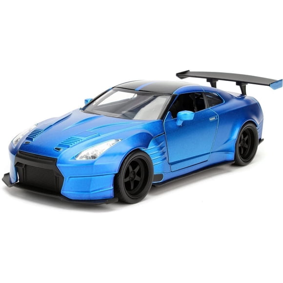 Coche fundido a presión Jada Toys Fast & Furious 1:24 2009 Nissan GT-R R35 Ben Sopra de Brian