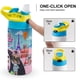 thumbnail image 4 of ¡L.O.L. Surprise! Botella de Agua con Tapa Pop Top de Un Toque, Acero Inoxidable, a Prueba de Fugas, para Deportes, Botella Infantil azul 12 oz, 4 of 6