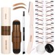 thumbnail image 1 of Kit de cejas UCANBE 25 piezas con plantillas impermeables, 1 of 9