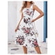 thumbnail image 2 of Vestido Sin Mangas Largo Estampado Floral Blanco, 2 of 7