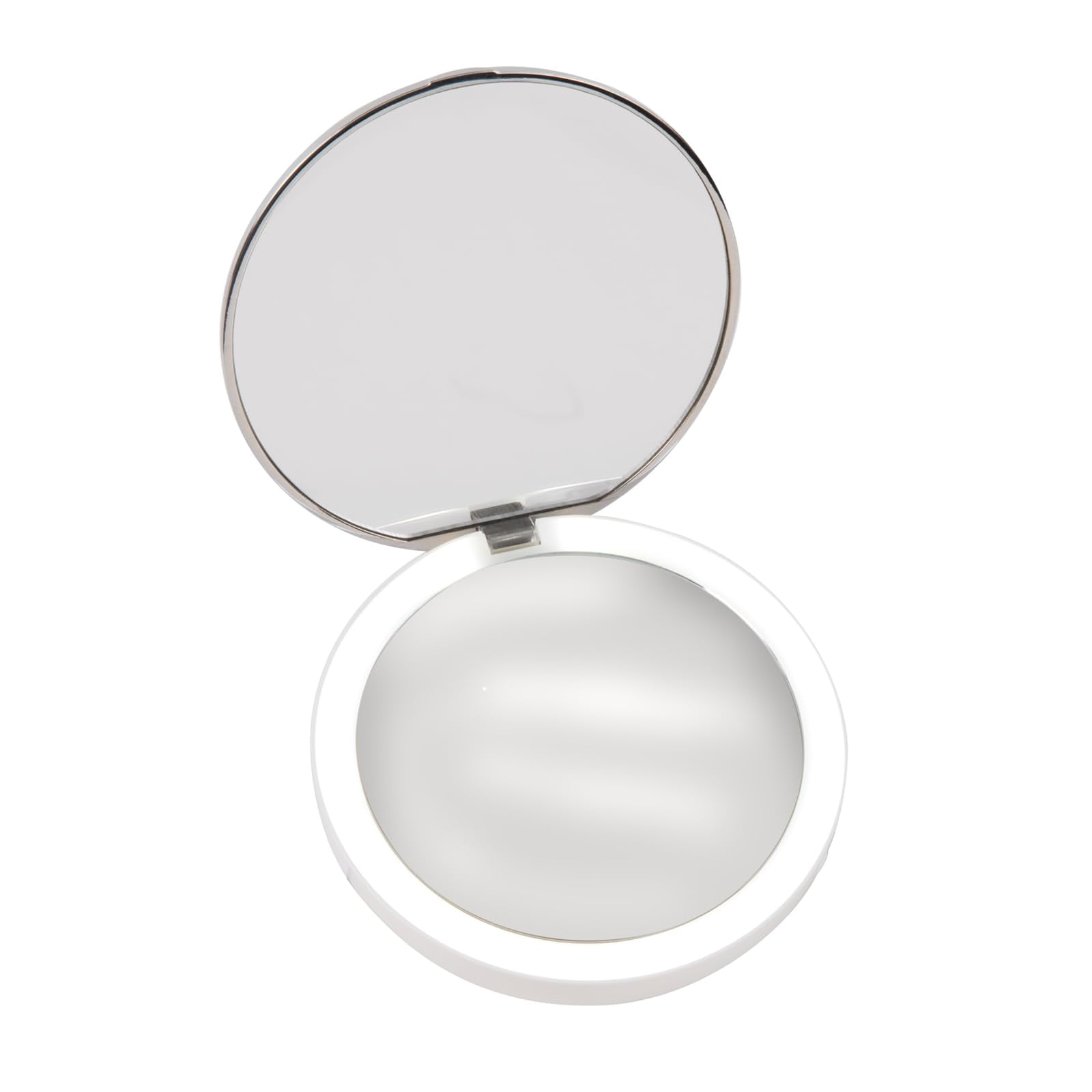 Power Bank Espejo Compacto Stylpro Flip N Charge Con Luz Led