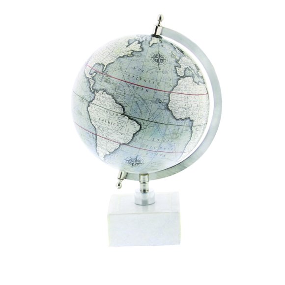 Mármol Globe Deco 79 blanco 9x8x14 cm