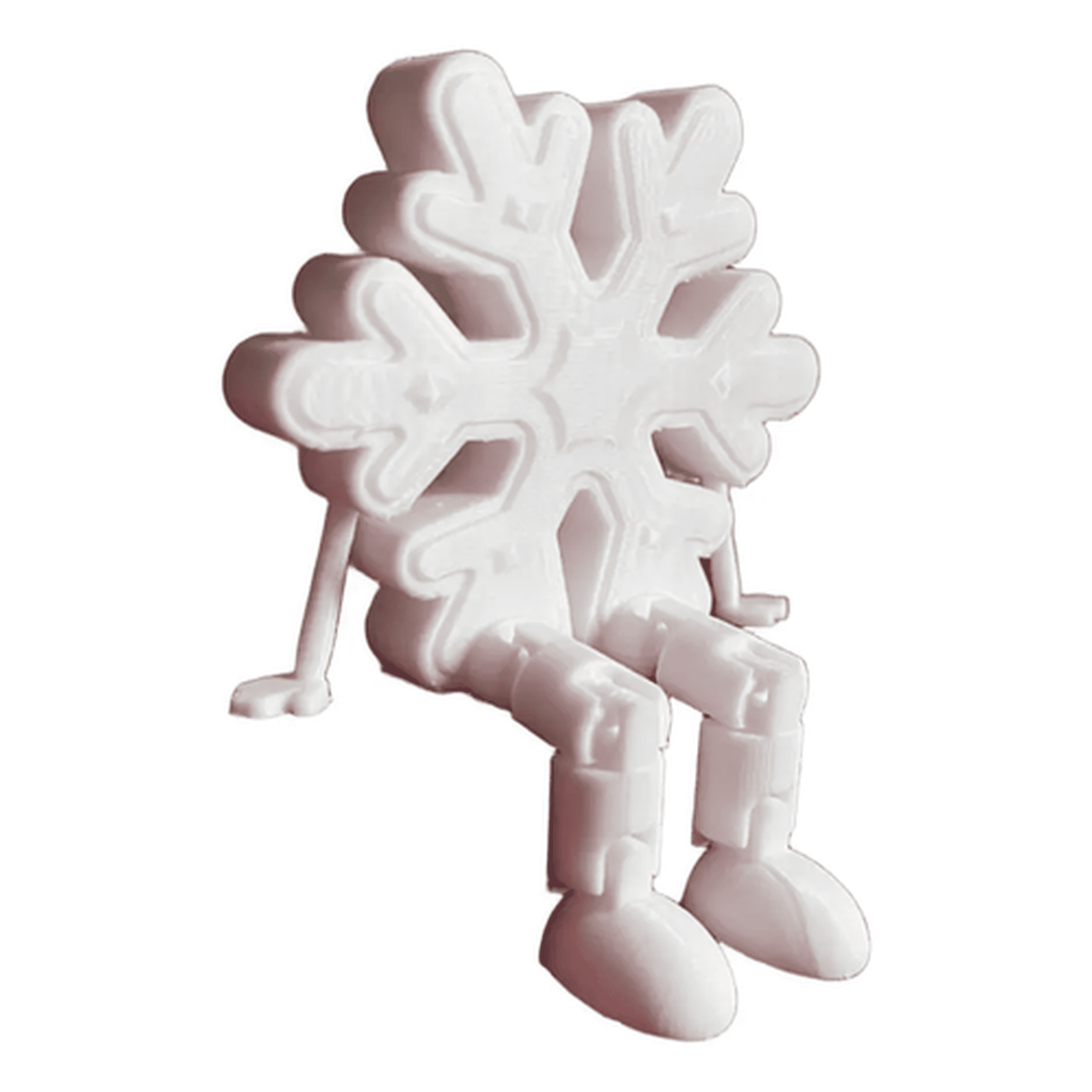 Genérico - Adorno Navidad Copo De Nieve Articulado