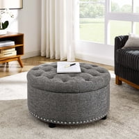 M&Ms - Tufted Storage Ottoman