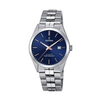 Reloj F20437/B Festina Azul Hombre Acero Clásico