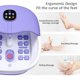 thumbnail image 5 of Spa para pies WHALSTAR plegable con masaje de burbujas y calor - Morado, 5 of 7