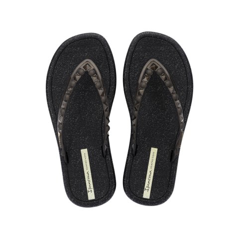 Sandalia Mujer Negro Sol Ipanema