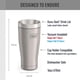 thumbnail image 2 of Vaso THERMOS ICON SERIES de acero inoxidable 473 ml, 2 of 7