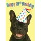 thumbnail image 1 of Tarjeta de cumpleaños Glory To Dog Bulldog Francés 18 x 13 cm, 1 of 9