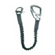thumbnail image 2 of Cordón De Seguridad Con Protección Contra Caídas Para Trabajos En Altura Y Senderismo, Con Absorción De Impactos, Color Negro, 2 of 5
