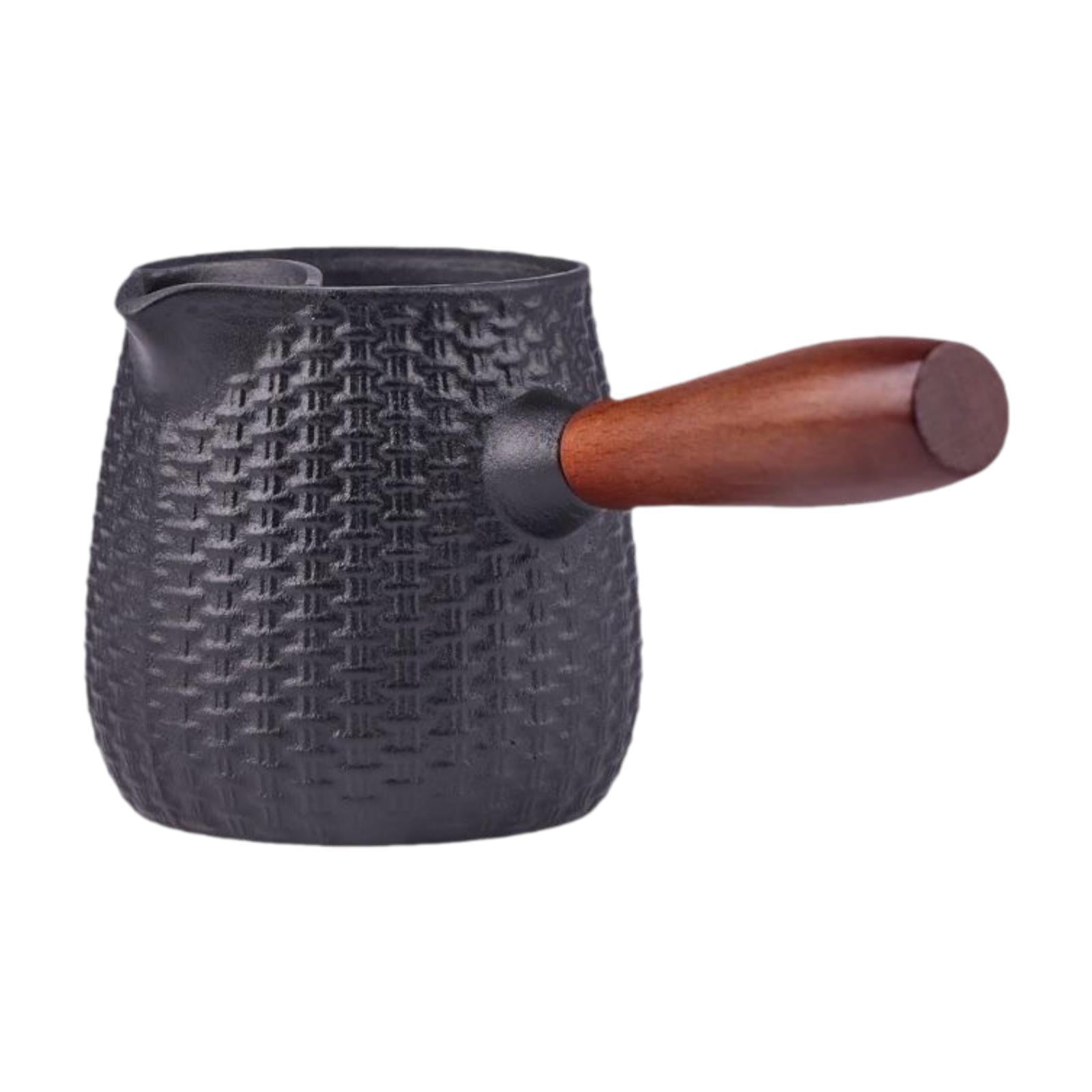 Magideal - Tetera De Hierro Fundido, Tetera De 600 Ml, Tetera De Hojas De Té Sueltas Y Florecientes, Jarra, Tetera Para Amantes Del Té, Regalo, Hotel Y Hogar