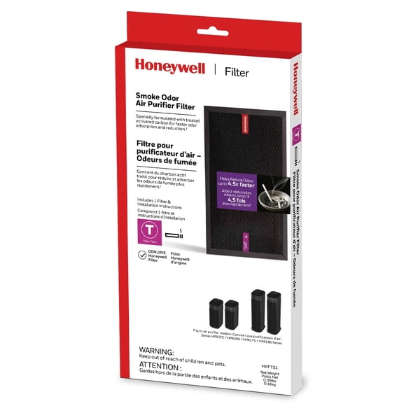 Filtro Para ificador De Aire Hrfts1 T Para Humo Y Olores