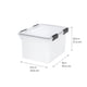 thumbnail image 4 of Caja de plástico para archivar documentos IRIS USA WeatherPro, transparente, 1 paquete, 4 of 9