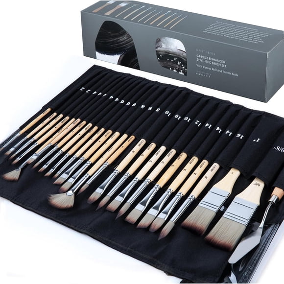 Set de 25 Pinceles ARTIFY Expert Nylon para Acrílico