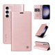 thumbnail image 4 of Funda Billetera de Cuero para Samsung Galaxy S23 FE con Tarjetero y Soporte - Tapa Magnética Rosa, 4 of 6