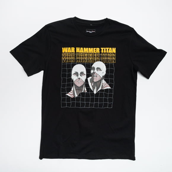 Polera Hombre YOU Attack On Titan Martillo Negro