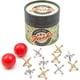 thumbnail image 1 of Juego de Jacks Rocket Box Retro Metal Oro Plata 2 Pelotas, 1 of 3