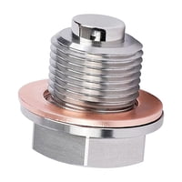 Ioensy - Tornillo De Tapón De Drenaje De Aceite M18X1.5 Antifugas Fácil De Instalar Perno De Imán De Neodimio