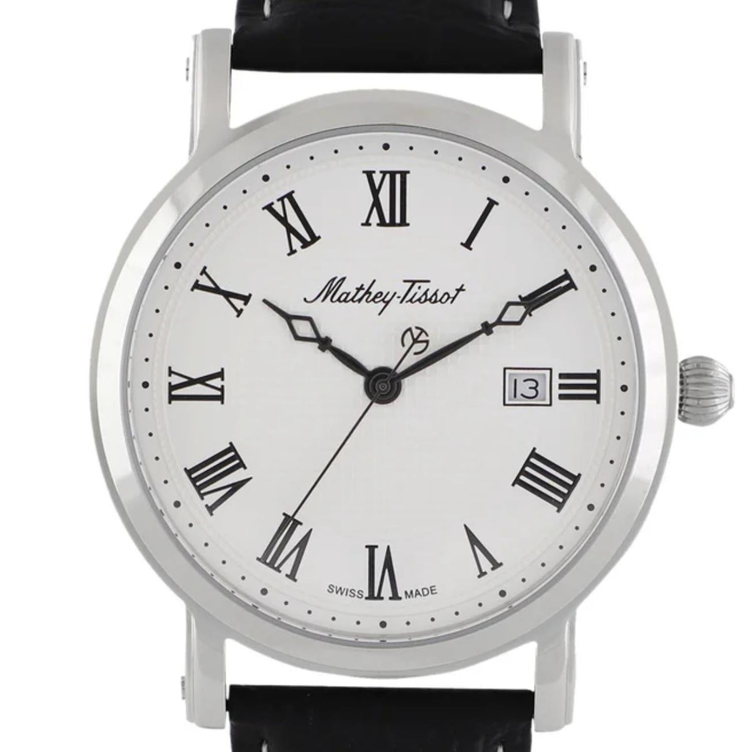 Reloj Mathey-tissot Hombre City Leather Hb611251abr