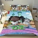 thumbnail image 1 of Dee & Friends in Oz Conjunto de sábanas temático, trío de piezas, cómodo y amigable con la piel, diseño único, regalo de decoración para el hogar para familiares, amigos y fans,135cm *200cm, 1 of 6