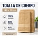 thumbnail image 1 of Toalla de Cuerpo Beige Arena 140 x 70 cm – 100% Algodón, 500 Gramos, 1 of 7