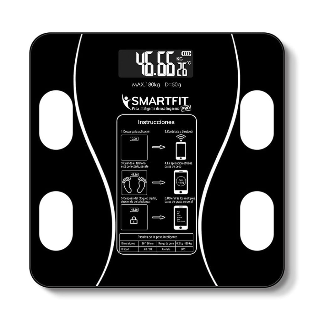 Swiss Nature Labs - Smart Fit Pro Balanza Inteligente