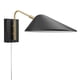 thumbnail image 4 of Lámpara de pared Modway Journey 7, 1 luz, metal moderno, negro, 4 of 8