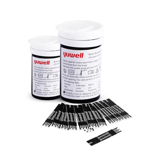 Cintas Tiras Reactivas Glucómetro Yuwell 582 X 50 Unidades