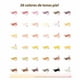 thumbnail image 5 of Ohuhu 36 Marcadores Tonos Piel Doble Punta Acuarelables, 5 of 9