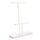 thumbnail image 4 of Organizador De Joyas, Tocador, Multiusos, Metal, Soporte Para Collares Y Pendientes, Color Blanco, 4 of 5