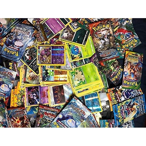 Trading Cards Pokémon Edición Limitada TCG 100 cartas/lote