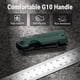 thumbnail image 2 of Navaja multiusos plegable WORKPRO con 10 hojas adicionales, color verde, 2 of 8