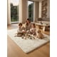 thumbnail image 2 of Alfombra Shaggy Pelo Largo 150x200 Cm Suave Living Dormitorio, 2 of 6