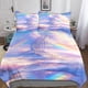 thumbnail image 1 of Juego de funda nórdica Rainbow Stairs de microfibra colorida, funda de edredón con estampado 3D y juego de 3 fundas de almohada para niños y adultos., 1 of 3