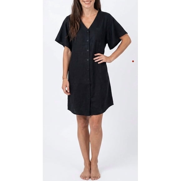 Camisa de Dormir Negro M