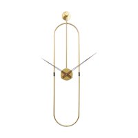 Bothyi - Reloj De Pared De Metal Adorno Decorativo Baño Dormitorio Dormitorio Relojes Colgantes