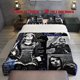 thumbnail image 1 of 3Pcscaitlyn Kiramman Revolution Enforcer Path Themed Printed Three Piece Bedding Set Soft Quilt Cover And Two Pillowcases, 1 of 5