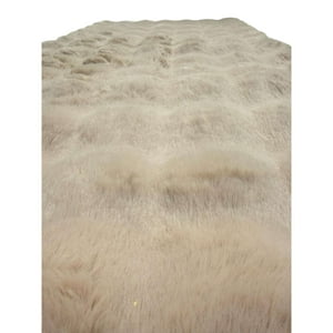 Tengfei - Alfombra Pasillera Piel De Conejo Extra Suave