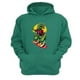 thumbnail image 1 of Polerón Canguro Dinosaurio Skate Verde Aguamarina Talla Xl Unisex, 1 of 3