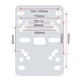 thumbnail image 3 of Placa plegable con doble abrazadera para mover cabezales - ProX XT-CDF12, 3 of 9