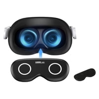 Genérico - Protector De Lente Vr Antirreflejos Compatible Con Meta Quest 3/2/Vision Pro/Psvr2 - Cubierta Resistente Al Polvo Y A Los Arañazos-Negro