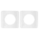 thumbnail image 1 of 2x Placa De Refuerzo Para Puerta, Placa Para Pomo De Puerta, Soporte Para Placa De Fijación Para Manija De Puerta, Color Blanco, 1 of 5