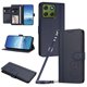thumbnail image 1 of Funda Cartera Trébol para Motorola Edge 70 5G con Ranuras Tarjetas y Carga Inalámbrica Azul oscuro, 1 of 6