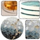 thumbnail image 3 of Posavasos de cerámica absorbente, diseño de libélula, posavasos de piedra, 3 of 5
