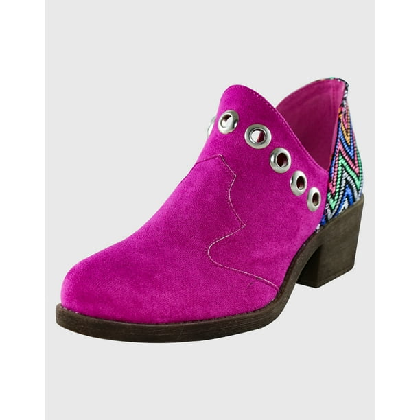 Botin ojetillos origen Rojo Danicolle